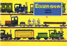 catalogo EGGER-BAHN 1966/67 Modelltåg Spårvidd HOe = 9mm 1/87          SV  aa