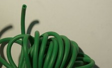 Elastici di ricambio per fionde,colore verdeØest.4mm/interno 2mm.,nero Øest.3.5