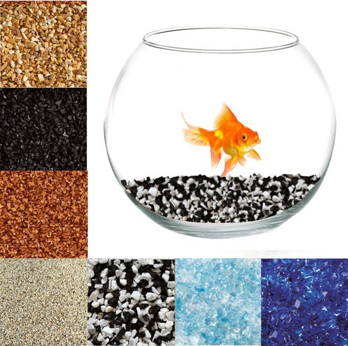 Vetro ciottoli aquarium safe - ciottoli,
