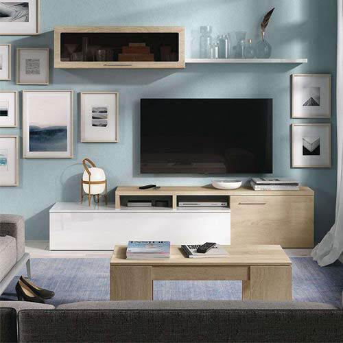 Mobile porta basso rovere - porta,