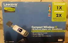 LINKSYS CISCO COMPACT WIRELESS USB NETWORK ADAPTER WITH SPEED BOOSTER