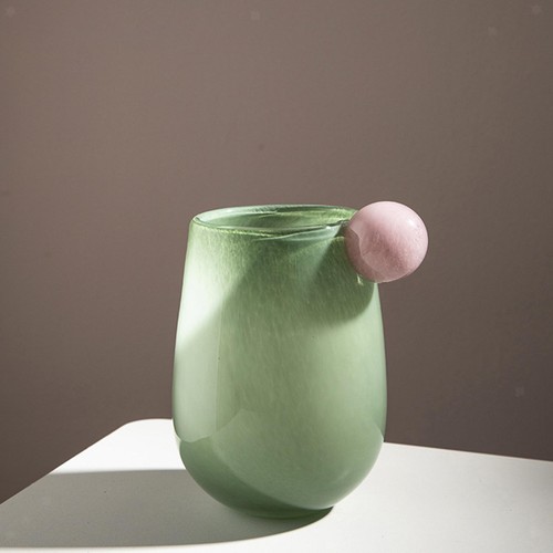 Vaso fiori vetro - fiori,