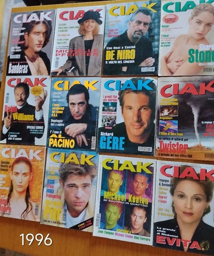 Ciak rivista cinema annata - ciak, cinema-annata