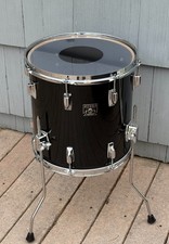 Vintage TAMA 14" x 14" Superstar Floor Tom Drum Piano Black