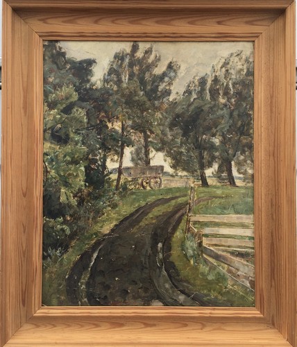 Quadro olio impressionista