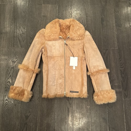 Giacca donna pelle scamosciata