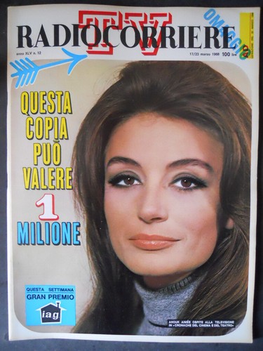 Radiocorriere 1968 - tv,