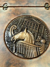 medaglia Ancona 2002 teatro delle muse TRUBBIANI 780 es. coniati in cofanetto