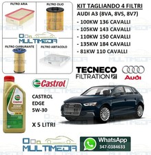 TAGLIANDO 4 FILTRI E OLIO