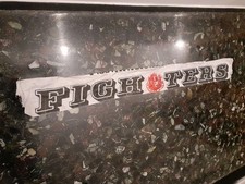 SCIARPA SCARF VINTAGE ULTRAS FIGHTERS JUVENTUS. RASO DOPPIA STAMPA. DELL'EPOCA