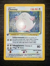 Pokemon Chansey Prima Edizione