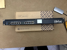 MikroTik RB3011UIAS-RM 10 Porte Ethernet 1000Mb/s Router - Nero 19" Rack format