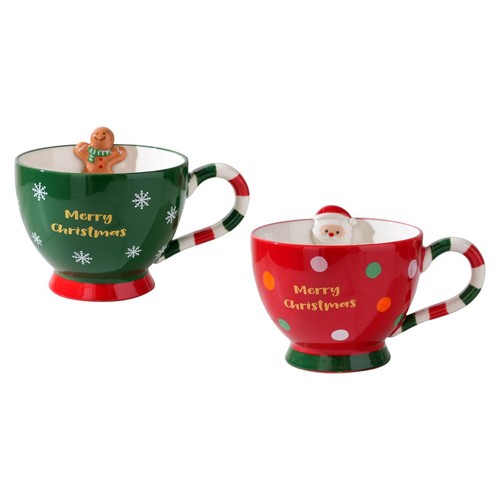 Tazza ceramica natalizia - tazza,