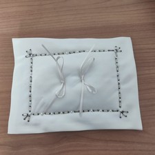 Cuscino  Porta Fedi in raso di seta