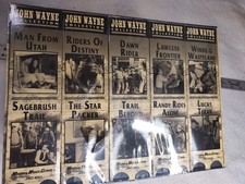 JOHN WAYNE COLLECTION VHS  10