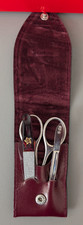 Set manicure anello freccia in astuccio 3 pezzi con scatola originale vintage