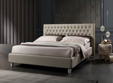 Letto capitonne ecopelle King
