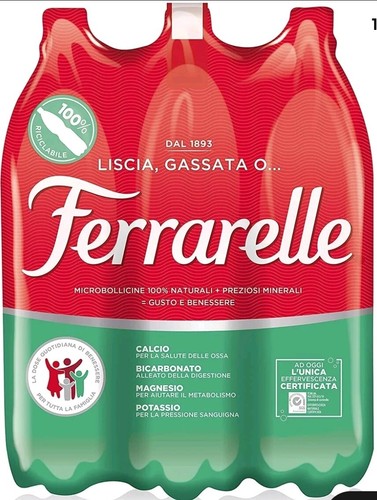 Bottiglie ferrarelle acqua - 12,