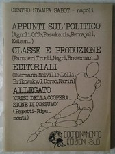Centro Stampa Sabot: APPUNTI