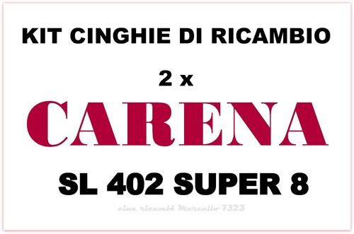 Kit cinghie ricambio - ★, 2
