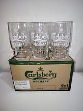 Carlsberg set 6 Bicchieri in