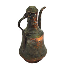 ANTICO BOLLITORE BROCCA CARAFFA RAME XIX SECOLO Medio Oriente persiano islamico