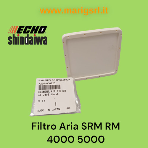Filtro aria echo quadrato - filtro,