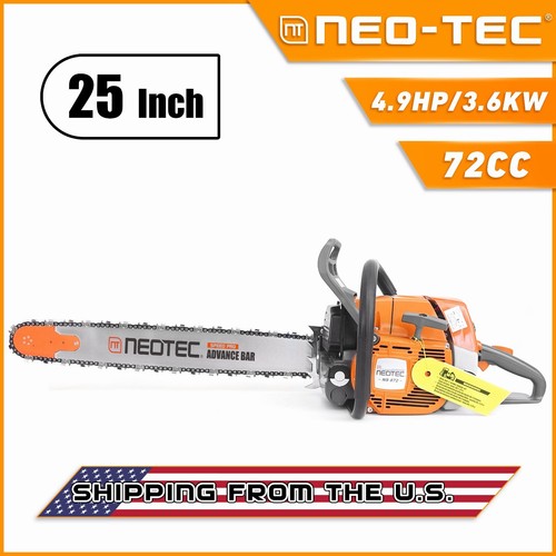 Motosega gas 72cc con catena - gas,