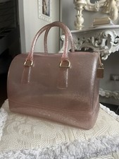 Borsa Furla Candy Bag Gomma Rosa Glitter