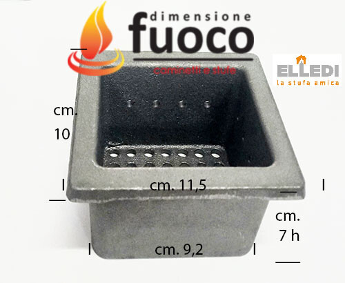 Braciere stufa pellet elledi - stufa,