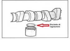1020541539 PIATTELLO REGISTRO VALVOLE (SPESSORE ø 13X3.20) PER MERCEDES AUTO