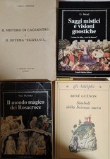 Lotto 4 Libri Rari Esoterismo