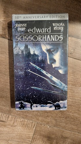 Edward scissorhands vhs 1990 - edward,