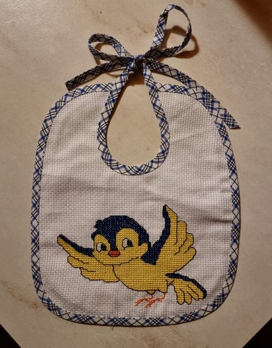 Bavetta bavaglino ricamato - bavetta,