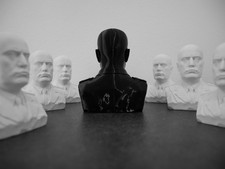 MUSSOLINI Benito busto "NERO