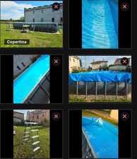 Intex 26364 Ultra XTR Frame Piscina Fuori Terra Rettangolare - Grigia