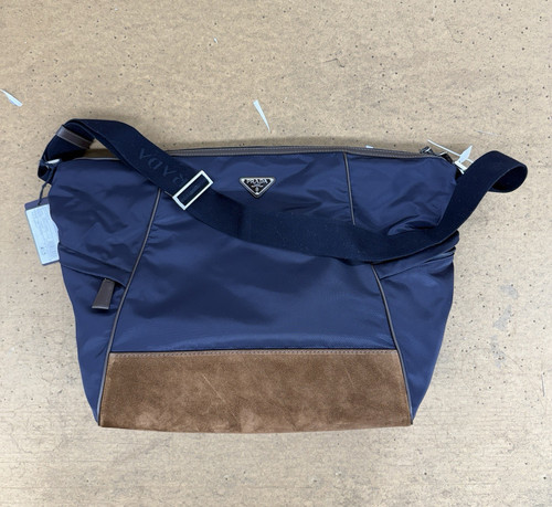 Borsa tracolla prada blu - prada,