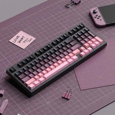 PBT Doppio Colpo Gradiente Keycaps 130+ Tasti Profilo OEM MX Switch Set Gioco