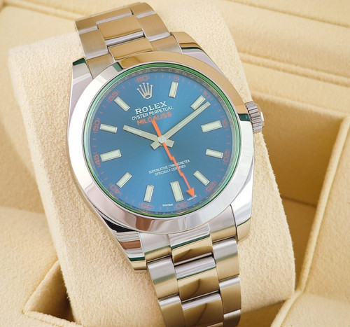 Rolex milgauss blu orologio - milgauss,