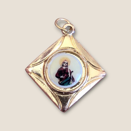 Vecchia medaglia madonna - vecchia,