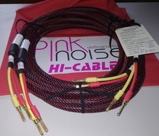 CAVI AMPLI/SPEAKER HI-END ALTISSIME PRESTAZIONI RAME PURO-PVC-GOLD 24K MT 3