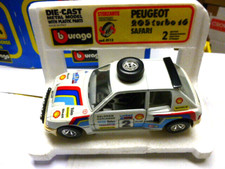DIE CAST  1/25 peugeot 205 turbo safari   Burago