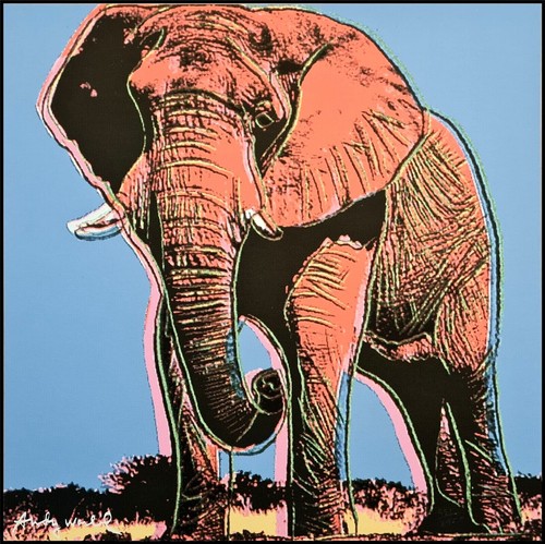 Andy warhol elefante - warhol,