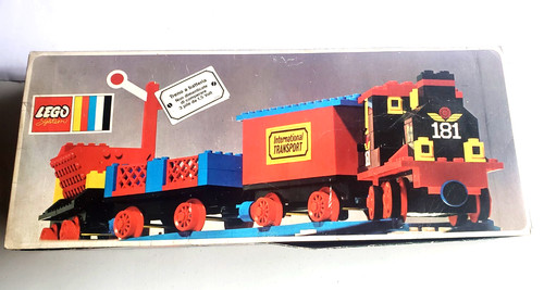 Treno lego system 181 con - 🟢,
