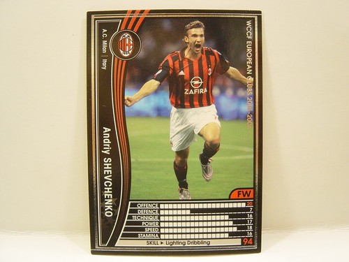 Panini wccf 2005 andriy - wccf, 2005-06