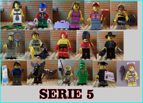 Lego 8805 minifigures - lego,