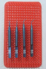  Pinza per legare tennant in titanio e pinza Capsulorhexis dritta e curva 