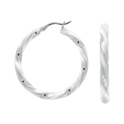 Orecchino creolo argento