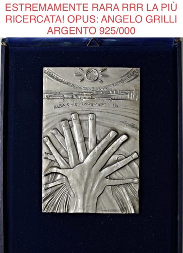 Medaglia moneta argento - medaglia,