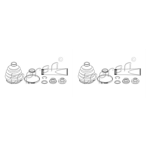 Topran set soffietto - 2x,